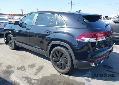 2024 Volkswagen Atlas Cross Sport 2.0T Se W/Technology from USA, damaged, VIN 1V2KE2CA5RC200280